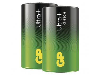GP Alkalická baterie ULTRA PLUS D (LR20) - 2ks 1013422000 GP Batteries