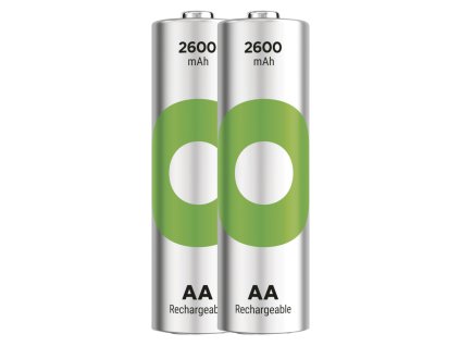 GP Nabíjecí bat. ReCyko 2600 AA (HR6) - 2ks 1032222260 GP Batteries