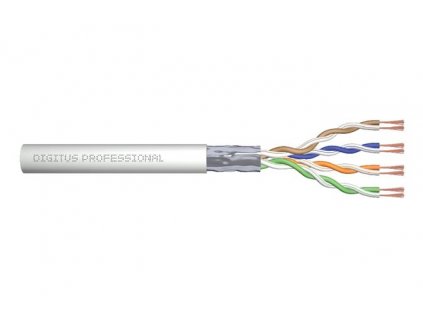 Digitus FTP kabel drát AWG24 Cat.5e, box 100m, PVC DK-1521-V-1