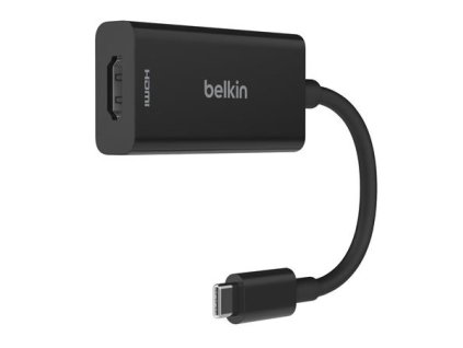 Belkin Connect USB-C to HDMI 2.1 Adapter (8K, 4K, HDR compatible) - Black AVC013btBK