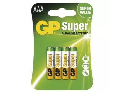 EMOS GP alkalická batéria SUPER AAA (LR03) 4BL B1311