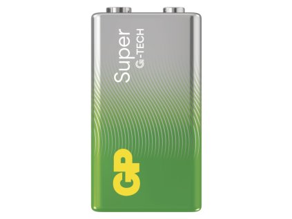 GP 9V Super alkalická (6LR61)- 1 ks 1013521200 GP Batteries