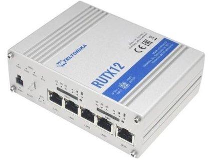 Teltonika Dual LTE Cat 6 Industrial Cellular Router - RUTX12