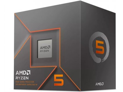 CPU AMD RYZEN 5 8600G, 6-core, až 5.0GHz, 22MB cache, 65W, AMD Radeon 760M Graphics, socket AM5, BOX 100-100001237BOX