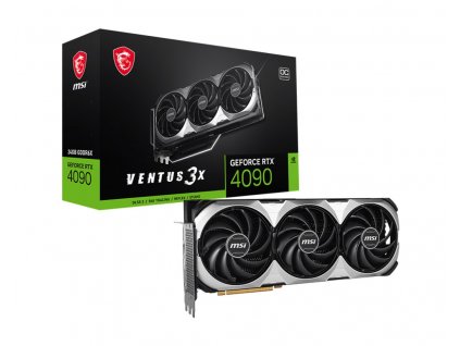 MSI GeForce RTX 4090 VENTUS 3X E/OC/24GB/GDDR6x RTX 4090 VENTUS 3X E 24G OC