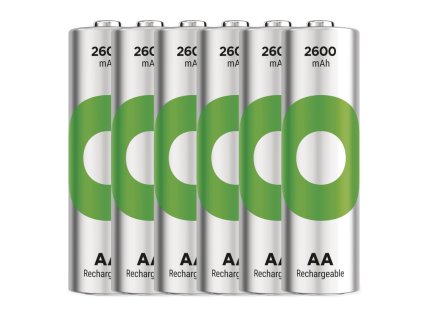 GP Nabíjecí bat. ReCyko 2600 AA (HR6) - 6ks 1032226260 GP Batteries