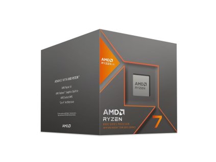 AMD, Ryzen 7 8700G, Processor BOX, soc. AM5, 65W, Radeon Graphics, s Wraith Spire chladičom 100-100001236BOX