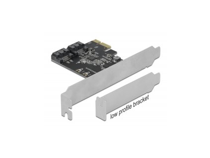 Delock Karta PCI Express SATA se 2 porty - Low Profile 90431 DeLock