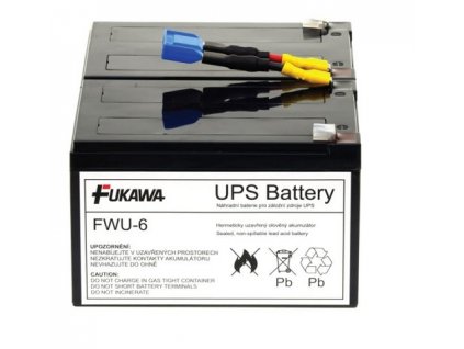 Akumulátor FWU6 náhrada za RBC6 12417 Fiamm