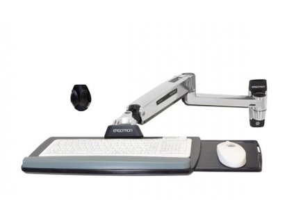 ERGOTRON LX Sit-Stand Keyboard Arm, POLISHED, flexibilní držák na zeď pro klávesnici a myš 45-354-026 Ergotron