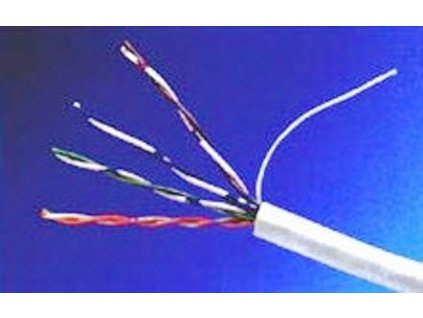 Eth kabel UTP drát c5e 305m GEMBIRD - čistá MĚĎ ETH05216S Gembird