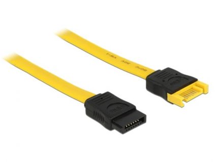 Delock prodlužovací kabel SATA 6 Gb/s samec - samice 100 cm 82856 DeLock