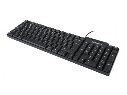 OMEGA klávesnice OK05 standard CZ, USB, černá OK05TCZ Omega