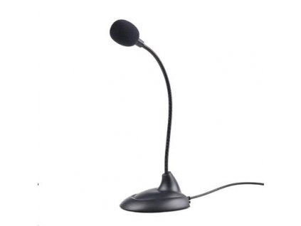 Mikrofon na stůl Gembird MIC-205, černý MIK051120
