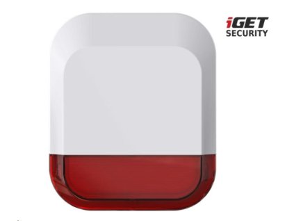 iGET SECURITY EP11 - Bezdrátová venkovní siréna pro alarm iGET SECURITY M5 EP11 SECURITY
