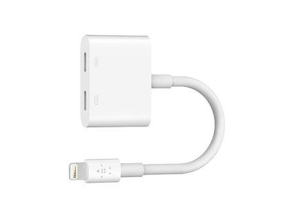 Belkin Lightning adaptér/rozdvojka 1x Lightning M/ 2x Lightning F F8J198btWHT