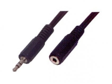 Kabel CABLEXPERT prodlouž jack 3,5mm M/F, 3m audio KAB056724 Gembird