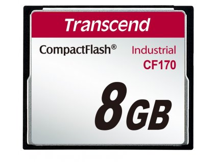 Transcend 8GB INDUSTRIAL CF CARD CF170 paměťová karta (MLC) TS8GCF170