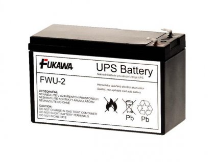 akumulátor FUKAWA FWU-2 náhradní baterie za RBC2 FWU2 Avacom