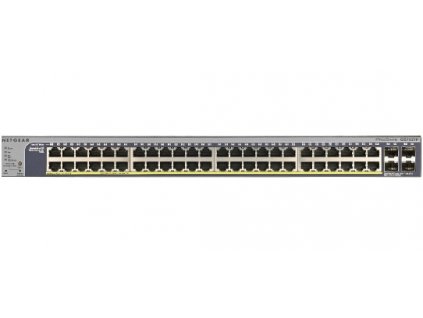 Netgear 48-Port Gigabit PoE+ Smart Managed Pro Switch with 4 SFP Ports (760W) GS752TPP-100EUS NetGear