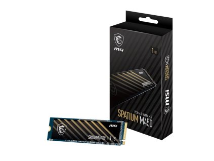 MSI SSD SPATIUM M450, 1TB, PCIe Gen4 NVMe, M.2 2280 S78-440L980-P83