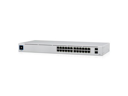 Ubiquiti UniFi switch Gen2 USW-24-POE 24x1000Mbps + 2x SFP PoE/PoE+ Fanless (95W)