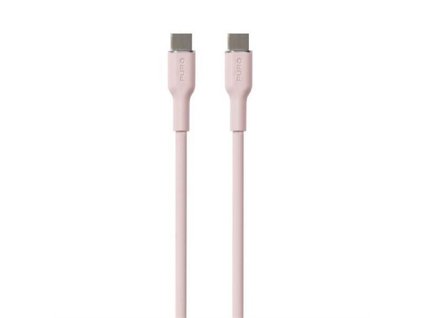 Puro kábel Soft Silicone Cable USB-C to USB-C 1.5m - Rose PUUSBCUSBCICONROSE