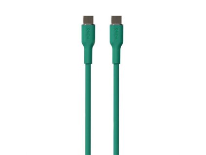 Puro kábel Soft Silicone Cable USB-C to USB-C 1.5m - Dark Green PUUSBCUSBCICONDKGRN