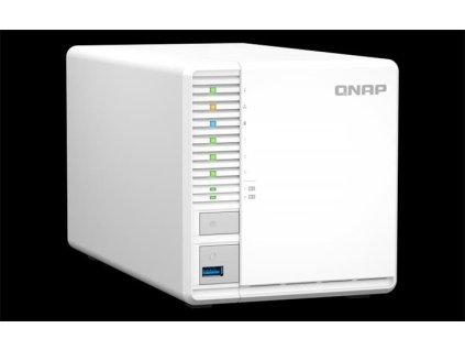 QNAP TS-364-4G (4core 2,9GHz, 4GB RAM, 3x SATA, 2x M.2 NVMe sloty, 3x USB, 1x 2,5GbE, 1x HDMI 1.4b)