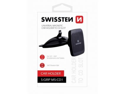 SWISSTEN MAGNETICKÝ DRŽÁK DO AUTA NA TABLET S-GRIP M5-CD1 65010501 Swissten