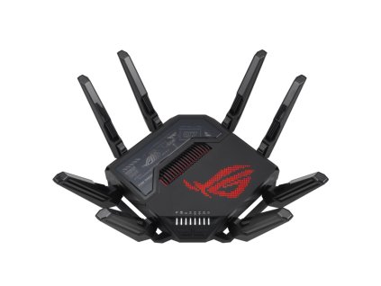 ASUS ROG Rapture GT-BE98 Gaming Router, WiFi 7, Dual 10G Ports, AURA RGB, AiMesh 90IG08F0-MO9A0V Asus