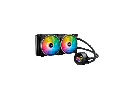 XPG Levante X 240 vodní chlazení CPU, RGB, černá LEVANTEX240-BKCWW ADATA