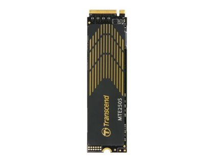 TRANSCEND MTE250S 2TB SSD disk M.2 2280, PCIe Gen4 x4 NVMe 1.4 (3D TLC), graphene heatsink, 7100MB/s R, 6500MB/s W TS2TMTE250S Transcend