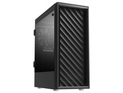 Zalman case miditower T7, bez zdroje, ATX, 1x USB 3.0, 2x USB 2.0, průhledná bočnice, černá