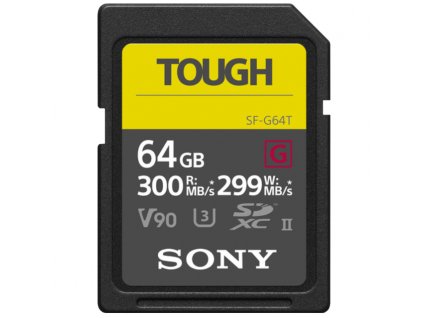SONY Tough SD karta řady G 64GB SF64TG Sony