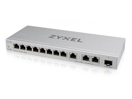 Zyxel XGS1250-12, 12-Port Gigabit webmanaged Switch with 8 port 1G + 3-Port MultiGig 1/2.5/5/10G + 1-Port SFP+ XGS1250-12-ZZ0101F ZyXEL