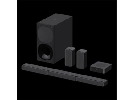SONY Soundbar HT-S40R Unikátní 5.1 kanálový zvukový systém Soundbar s bezdrátovými zadními reproduktory HTS40R.CEL Sony