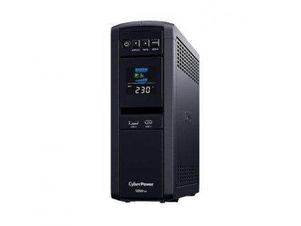 CyberPower PFC SineWave LCD GP UPS 1350VA/810W, Schuko zásuvky CP1350EPFCLCD Cyber Power Systems