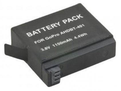Náhradní baterie AVACOM GoPro AHDBT-401 Li-Ion 3.7V 1150mAh 4.4Wh VIGO-BT401-837N3 Avacom