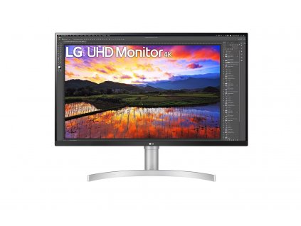 LG MT IPS LCD LED 31,5" 32UN650P - IPS panel, 3840x2160, 2xHDMI, DP, repro, vysk. stavitelny 32UN650P-W.AEU