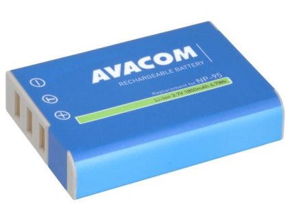 Náhradní baterie AVACOMFujifilm NP-95 Li-Ion 3.7V 1800mAh 6.7Wh DIFU-NP95-B1800 Avacom