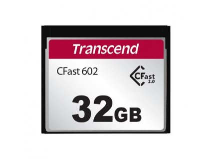 Transcend 32GB CFast 2.0 CFX602 paměťová karta (MLC) TS32GCFX602