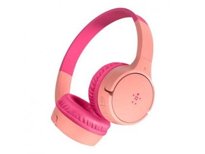 Belkin SOUNDFORM™ Mini - Wireless On-Ear Headphones for Kids - dětská bezdrátová sluchátka, růžová AUD002btPK