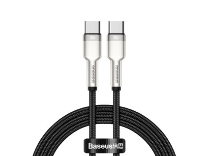 Baseus Datový kabel Cafule USB-C/USB-C 1m 100W (20V 5A) černý 6953156202320 NoName