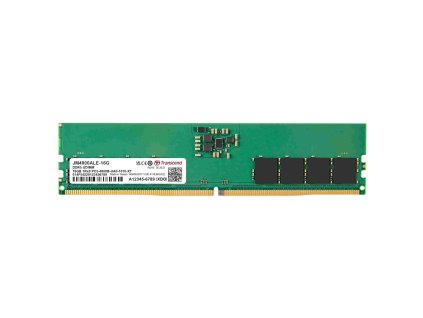 Transcend paměť 16GB DDR5 4800 U-DIMM (JetRam) 1Rx8 2Gx8 CL40 1.1V JM4800ALE-16G