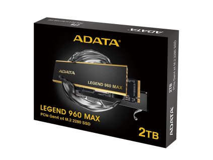 ADATA LEGEND 960 MAX/2TB/SSD/M.2 NVMe/Černá/5R ALEG-960M-2TCS