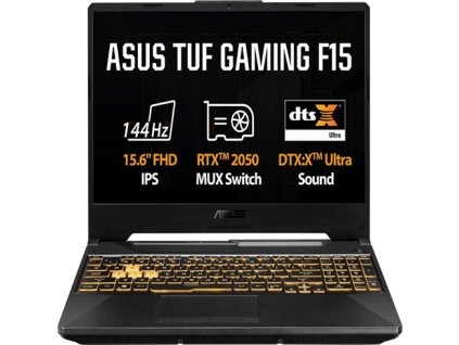 ASUS TUF Gaming F15/i5-11400H/16GB/512GB SSD/RTX2050/15,6" FHD/Win11Home/ Graphite Black FX506HF-HN029W Asus