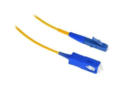 XtendLan simplexní patch kabel SM 9/125, OS2, LC(UPC)-SC(UPC), LS0H, 2m FOP-LCSC-S-2-9-A1