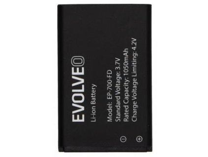EVOLVEO baterie EP-700-BAT, 1050 mAh Li-Ion pro EasyPhone FD (EP-700), bulk Evolveo