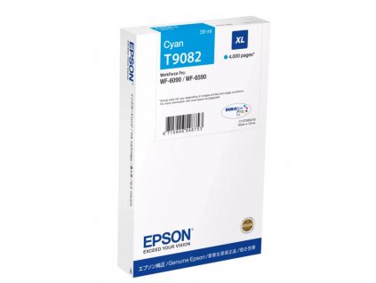 Atramentová kazeta EPSON WorkForce-WF-6xxx XL Cyan 39 ml C13T90824N Epson